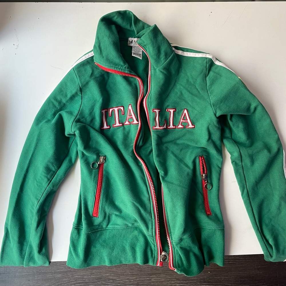 Thrifted Zip Up